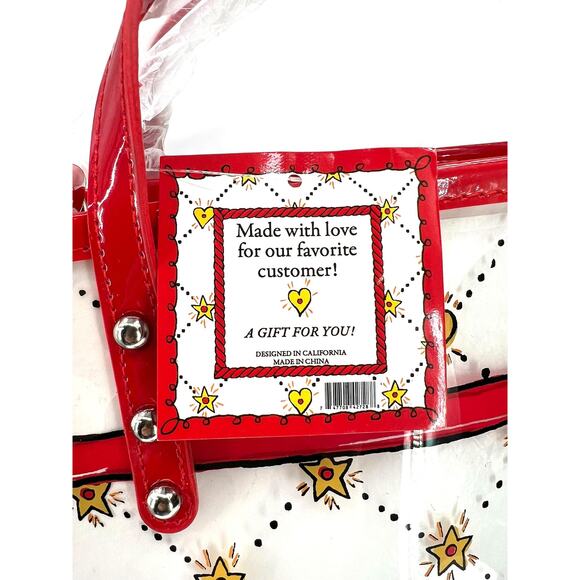 NWT Brighton clear satchel crossbody bag Set Tote matching small pouch purse - Picture 5 of 7